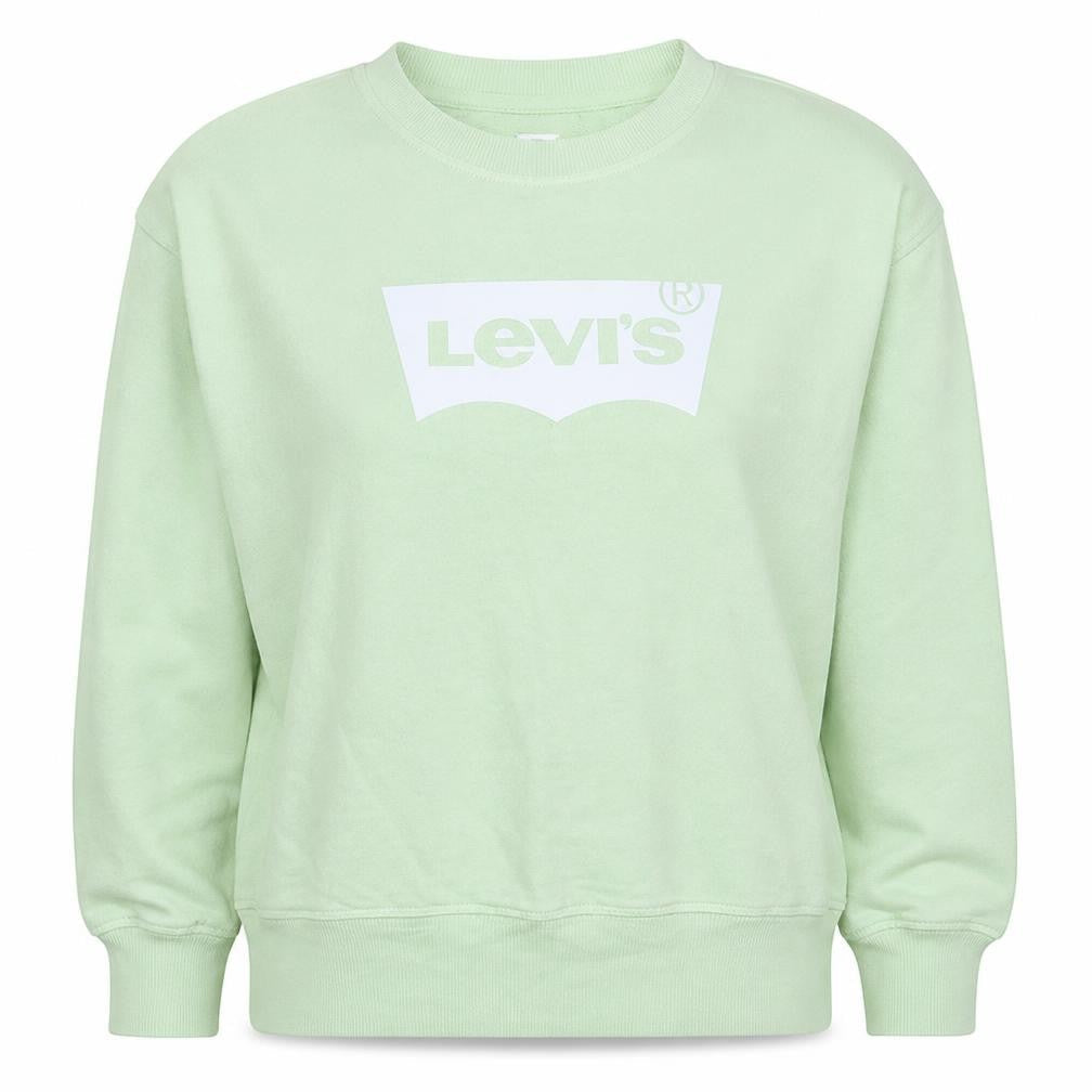 Womens UK Size S Levi's Green Pullover Sweatshirt