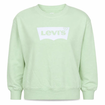 Womens UK Size S Levi's Green Pullover Sweatshirt