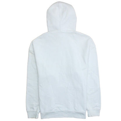 Mens UK Size M Levi's White Pullover Hoodie
