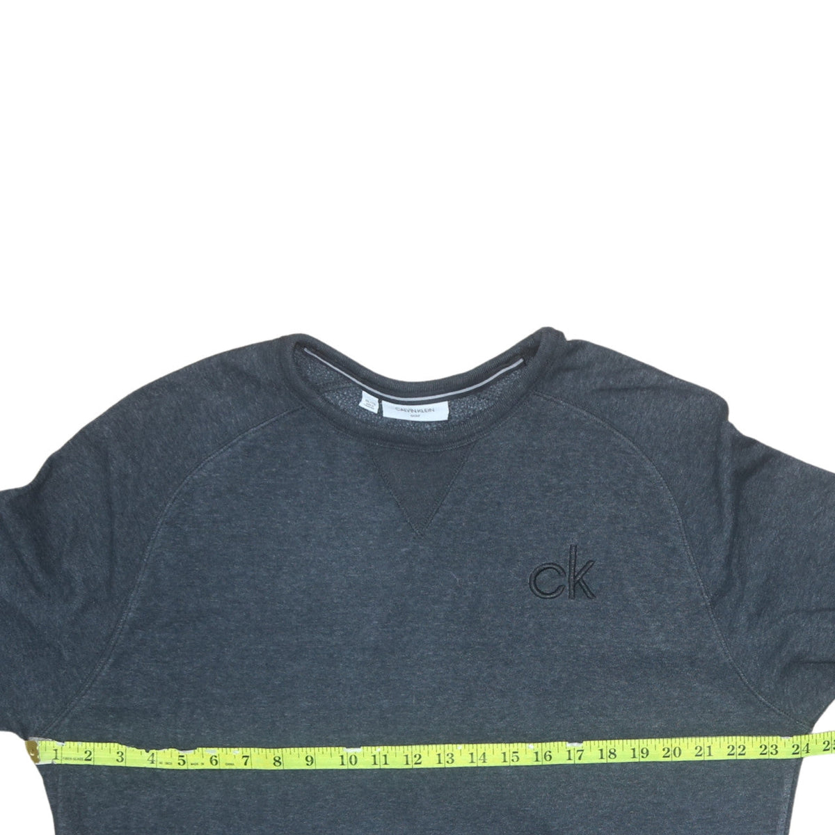 Mens UK Size 2XL Calvin Klein Grey Pullover Sweatshirt