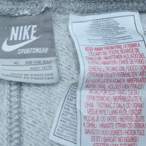 Boys UK Size XL Nike Regular Fit Jogger Grey Trousers