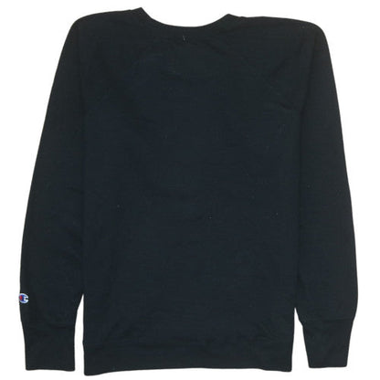 Mens UK Size L Champion Black Pullover Sweatshirt