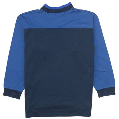 Nike Boys Blue Pullover Sweatshirt M 10-12 Years Fleece Crew Neck Logo