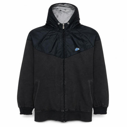 Mens UK Size L Nike Black Full Zip Hoodie