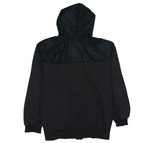 Mens UK Size L Nike Black Full Zip Hoodie