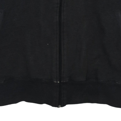 Mens UK Size L Nike Black Full Zip Hoodie