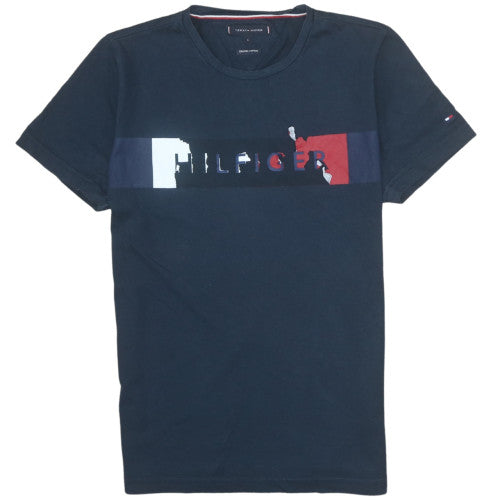 Mens UK Size S Tommy Hilfiger Blue  T-Shirt