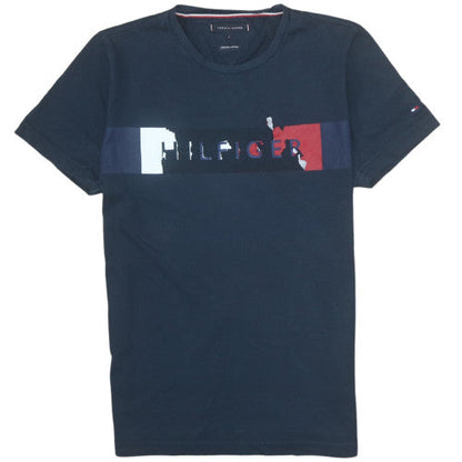 Mens UK Size S Tommy Hilfiger Blue  T-Shirt