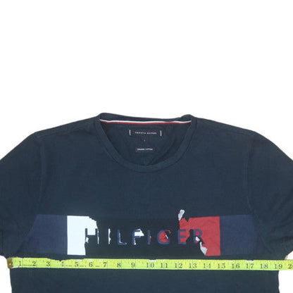 Mens UK Size S Tommy Hilfiger Blue  T-Shirt