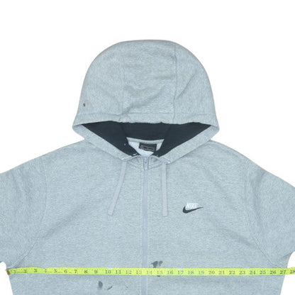 Mens UK Size XL Nike Grey Full Zip Hoodie