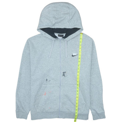 Mens UK Size XL Nike Grey Full Zip Hoodie