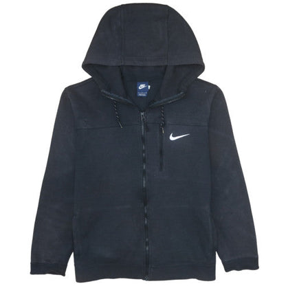 Mens UK Size L Nike Black Full Zip Hoodie