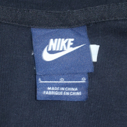 Mens UK Size L Nike Black Full Zip Hoodie