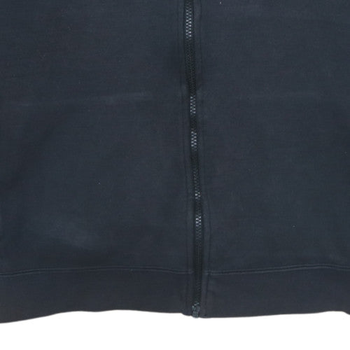 Mens UK Size L Nike Black Full Zip Hoodie