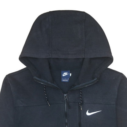 Mens UK Size L Nike Black Full Zip Hoodie