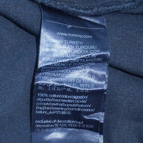 Mens UK Size XL Tommy Hilfiger Blue  T-Shirt