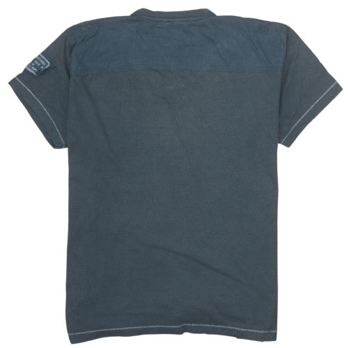 Mens UK Size L Maver Denim Grey  T-Shirt