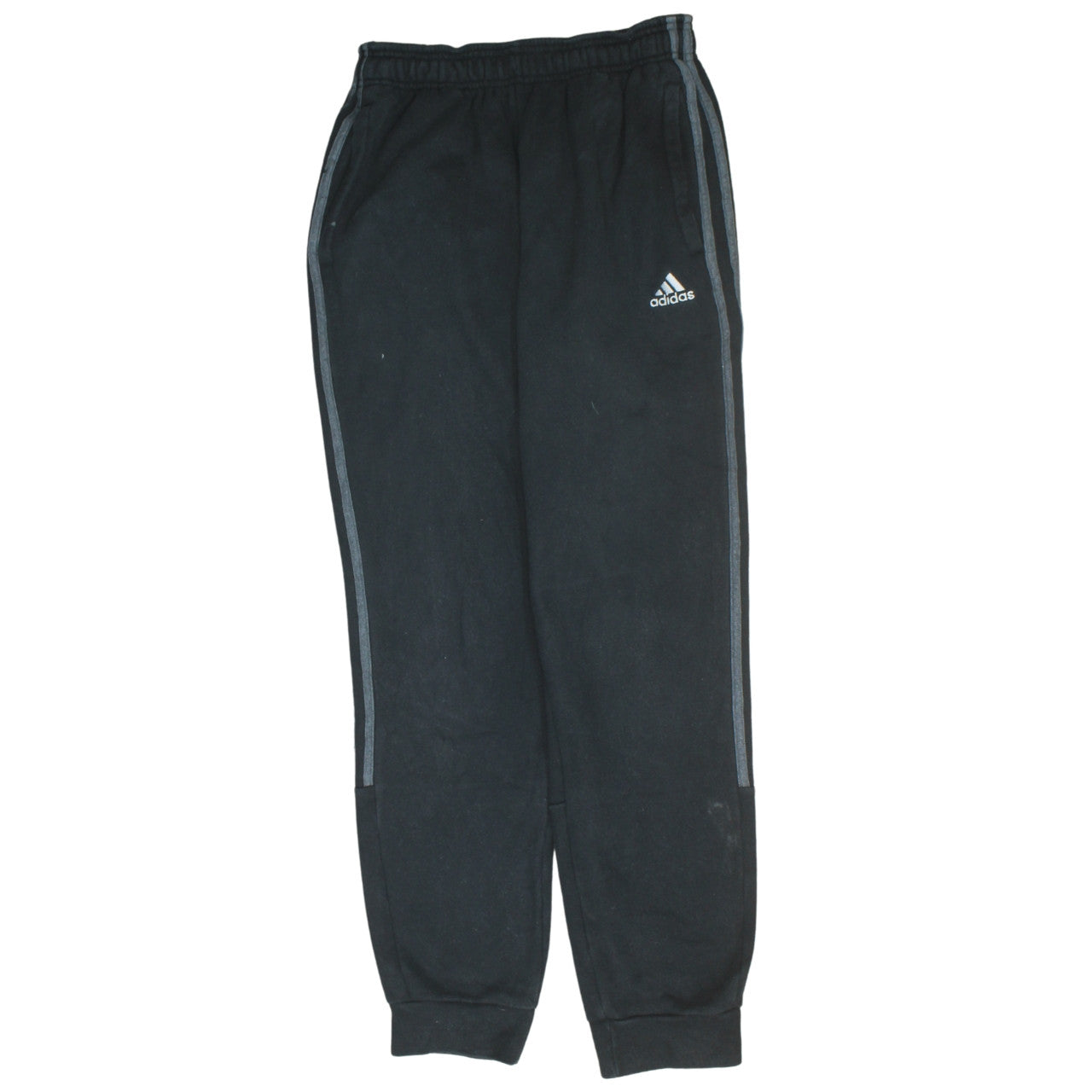 Mens UK Size S adidas Regular Fit Jogger Black Trousers