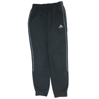 Mens UK Size S adidas Regular Fit Jogger Black Trousers