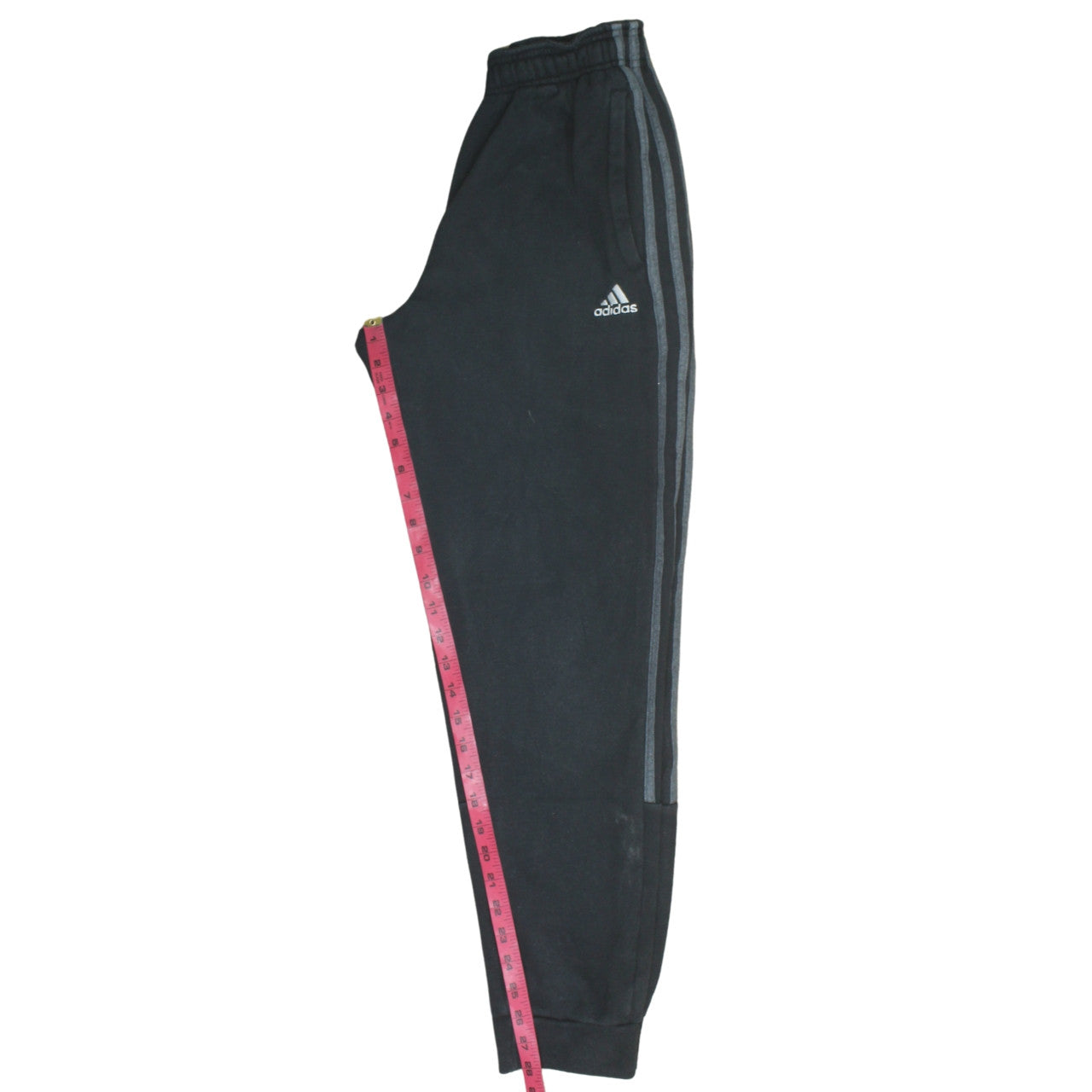 Mens UK Size S adidas Regular Fit Jogger Black Trousers