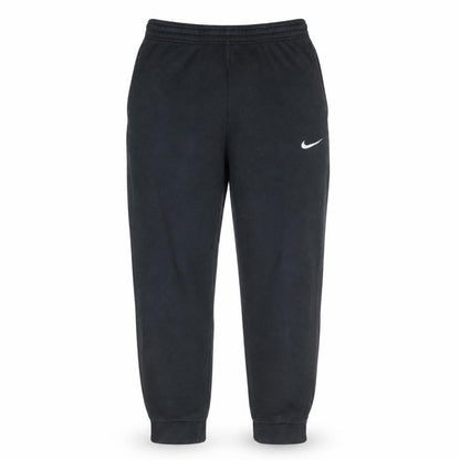 Nike Men's Black Fleece Sweatpants L Regular Fit Tapered