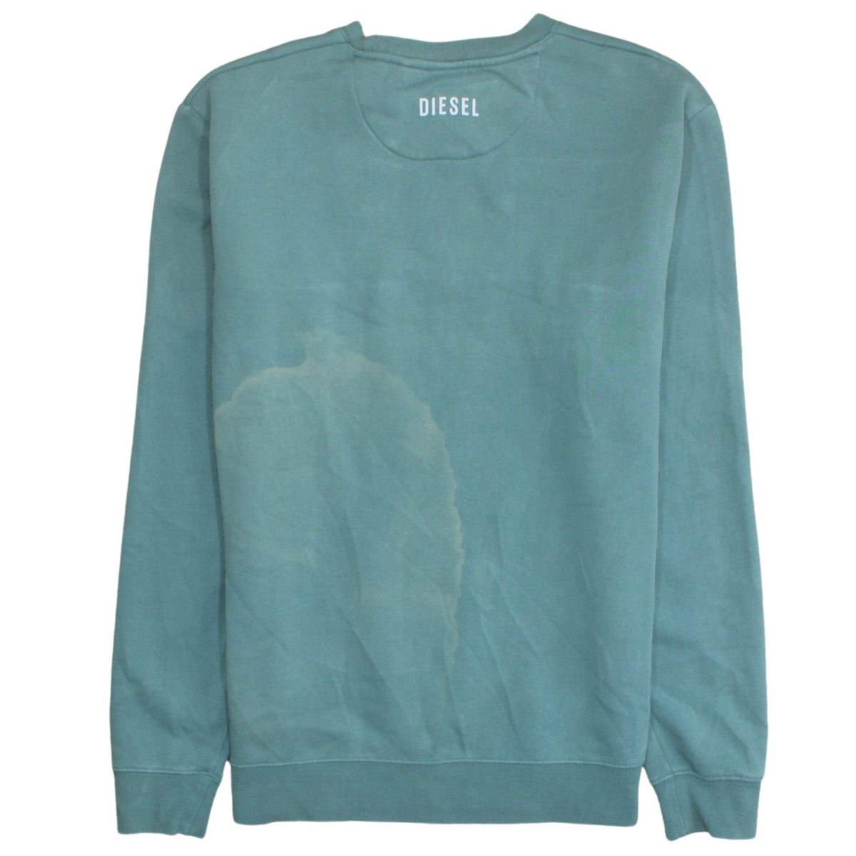 Mens UK Size S Diesel Green Pullover Sweatshirt