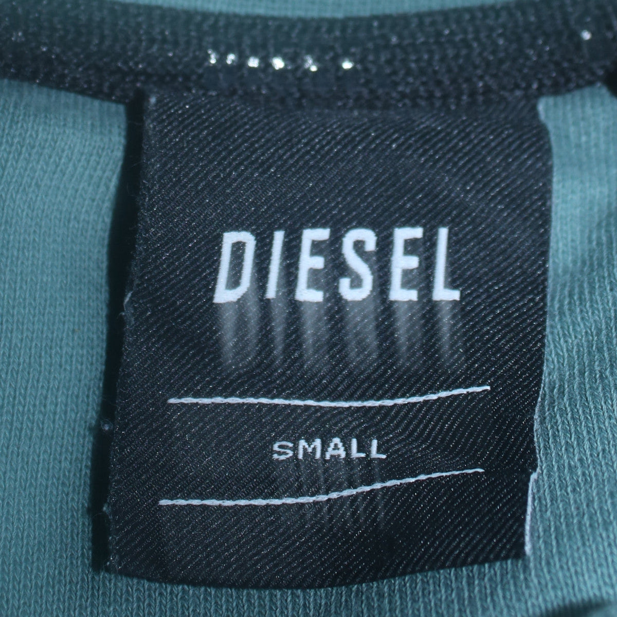 Mens UK Size S Diesel Green Pullover Sweatshirt