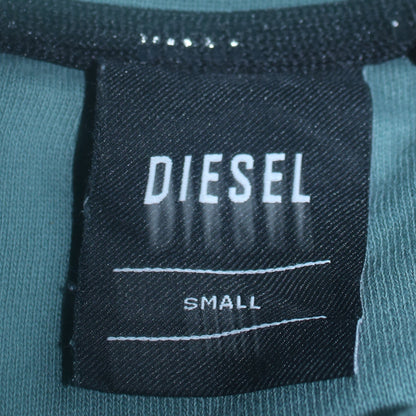 Mens UK Size S Diesel Green Pullover Sweatshirt