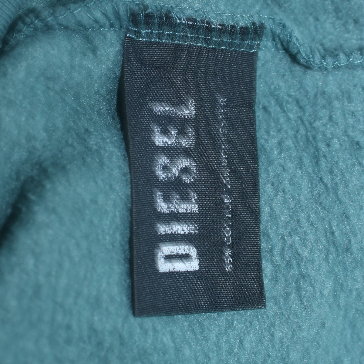 Mens UK Size S Diesel Green Pullover Sweatshirt