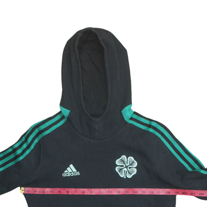 Adidas Boys Black Pullover Hoodie 13-14 Years Football Sportswear