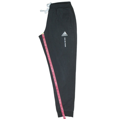 Mens UK Size L adidas Regular Fit Jogger Black Trousers