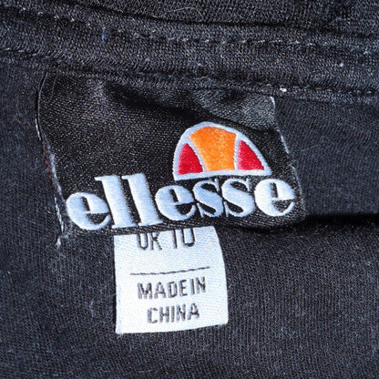 Womens UK Size 10 ellesse Black Pullover Hoodie