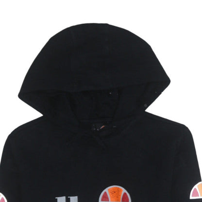 Womens UK Size 10 ellesse Black Pullover Hoodie