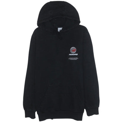 Mens UK Size M adidas Black Pullover Hoodie
