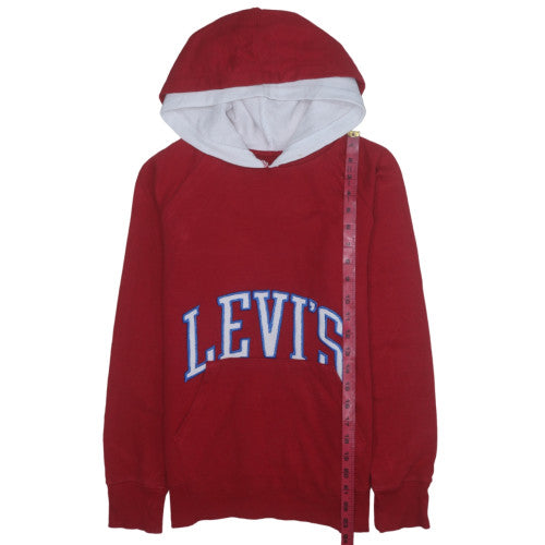 Boys UK Size 14 Years Levi's Red Pullover Hoodie