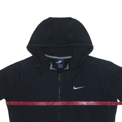 Mens UK Size M Nike Black Full Zip Hoodie