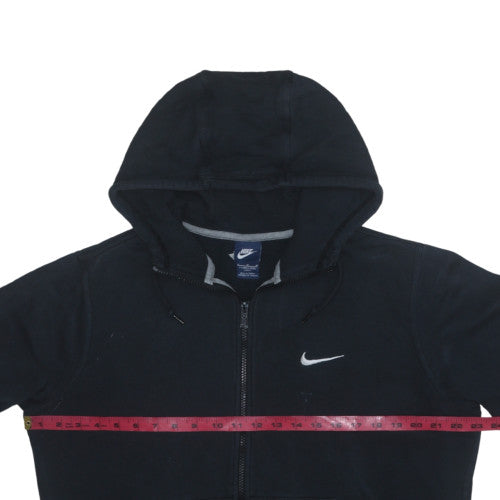 Mens UK Size M Nike Black Full Zip Hoodie