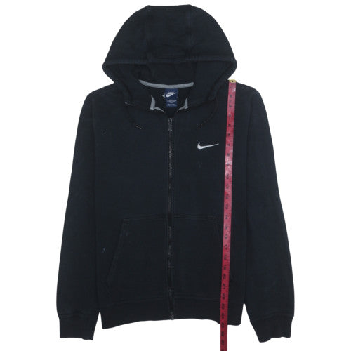 Mens UK Size M Nike Black Full Zip Hoodie