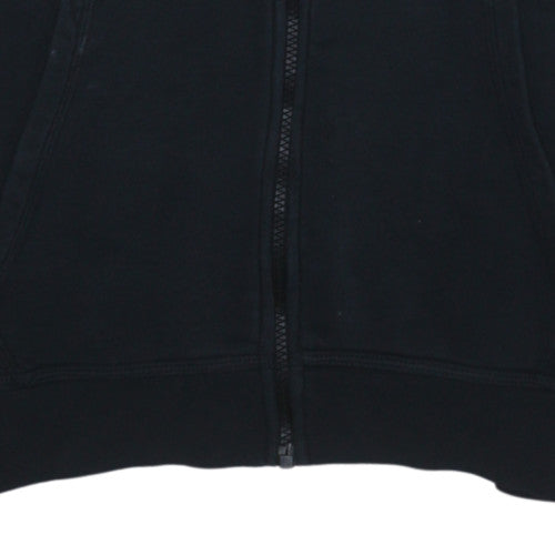 Mens UK Size M Nike Black Full Zip Hoodie