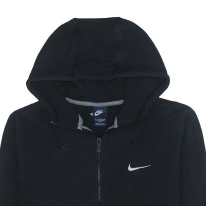 Mens UK Size M Nike Black Full Zip Hoodie