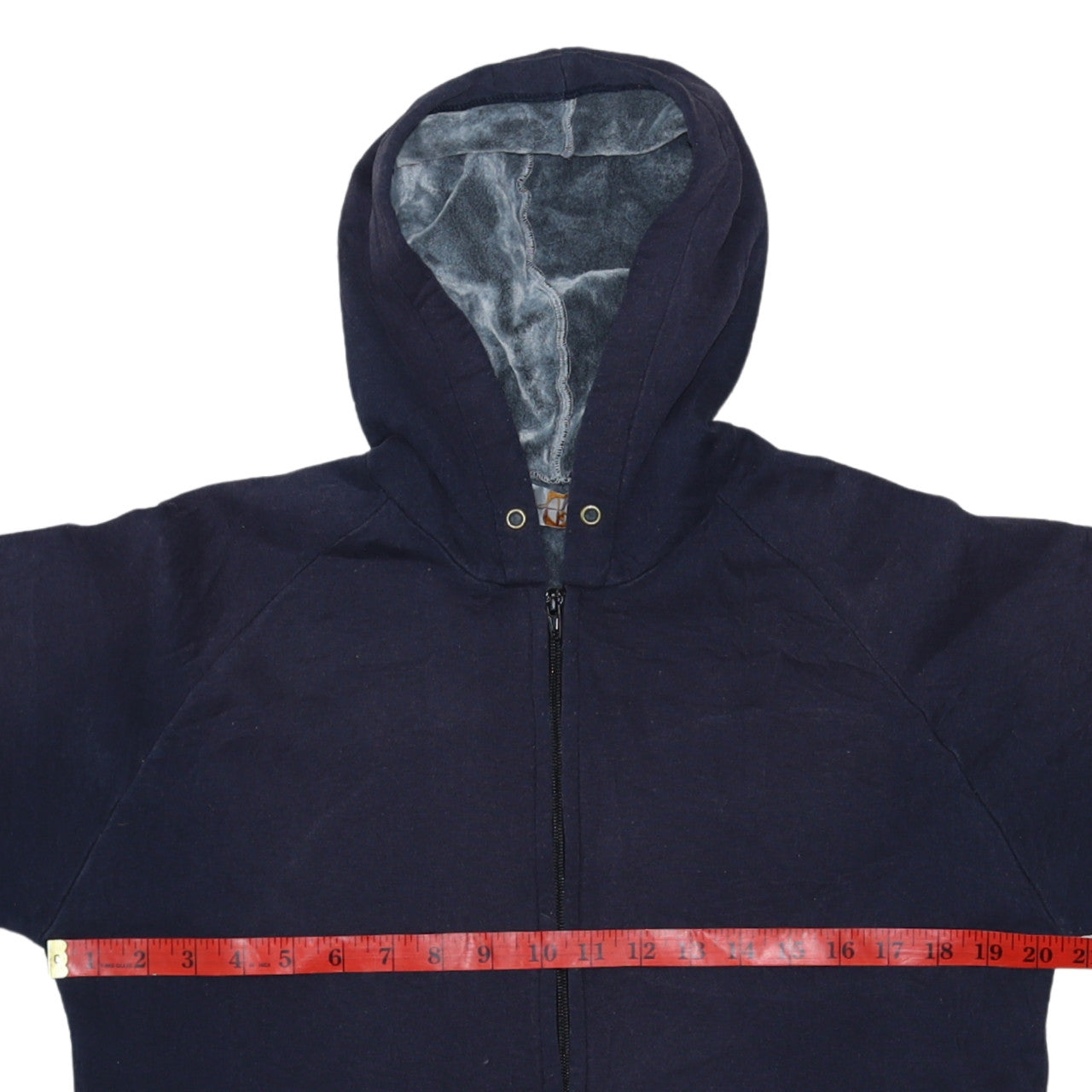 Mens UK Size M Carhartt Blue Full Zip Hoodie