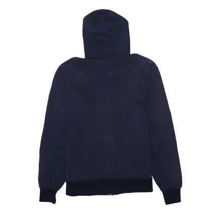 Mens UK Size M Carhartt Blue Full Zip Hoodie
