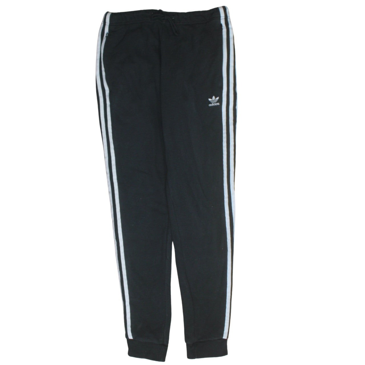 Womens UK Size 10 adidas Regular Fit Jogger Black Trousers