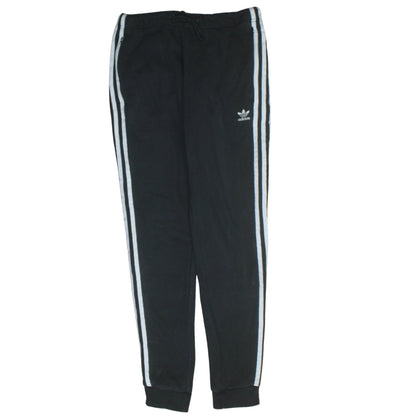Womens UK Size 10 adidas Regular Fit Jogger Black Trousers