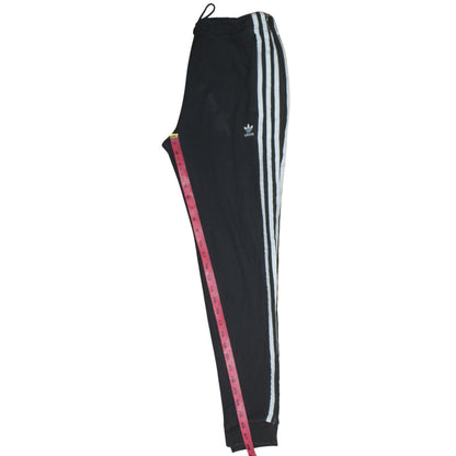 Womens UK Size 10 adidas Regular Fit Jogger Black Trousers