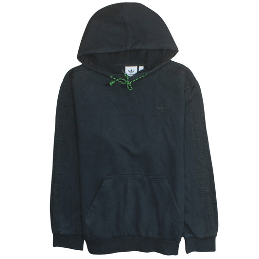 Mens UK Size M adidas Black Pullover Hoodie