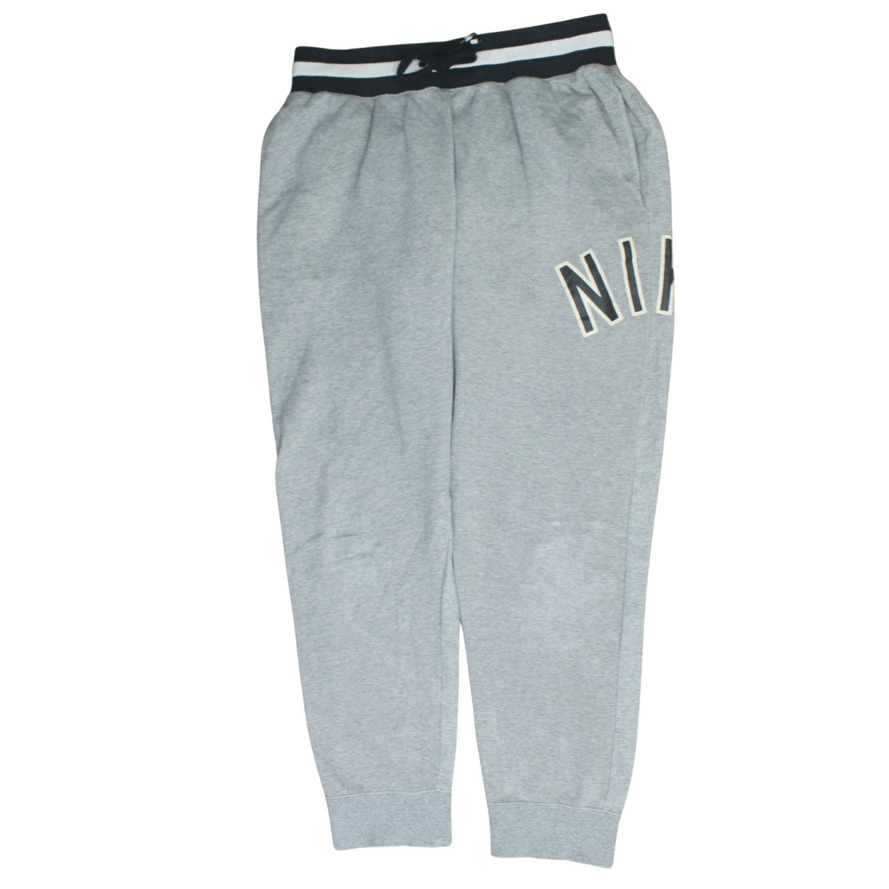 Mens UK Size L Nike Regular Fit Sweatpants Grey Trousers