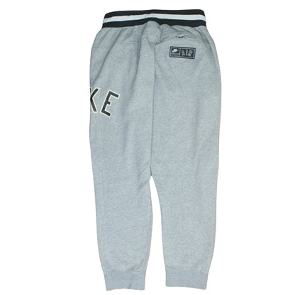 Mens UK Size L Nike Regular Fit Sweatpants Grey Trousers