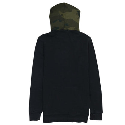 Adidas Men's Black Camouflage Hooded Pullover Hoodie Size S