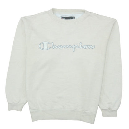 Mens UK Size S Champion Beige Pullover Sweatshirt